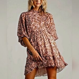 NWT Three of Something Champagne Dress